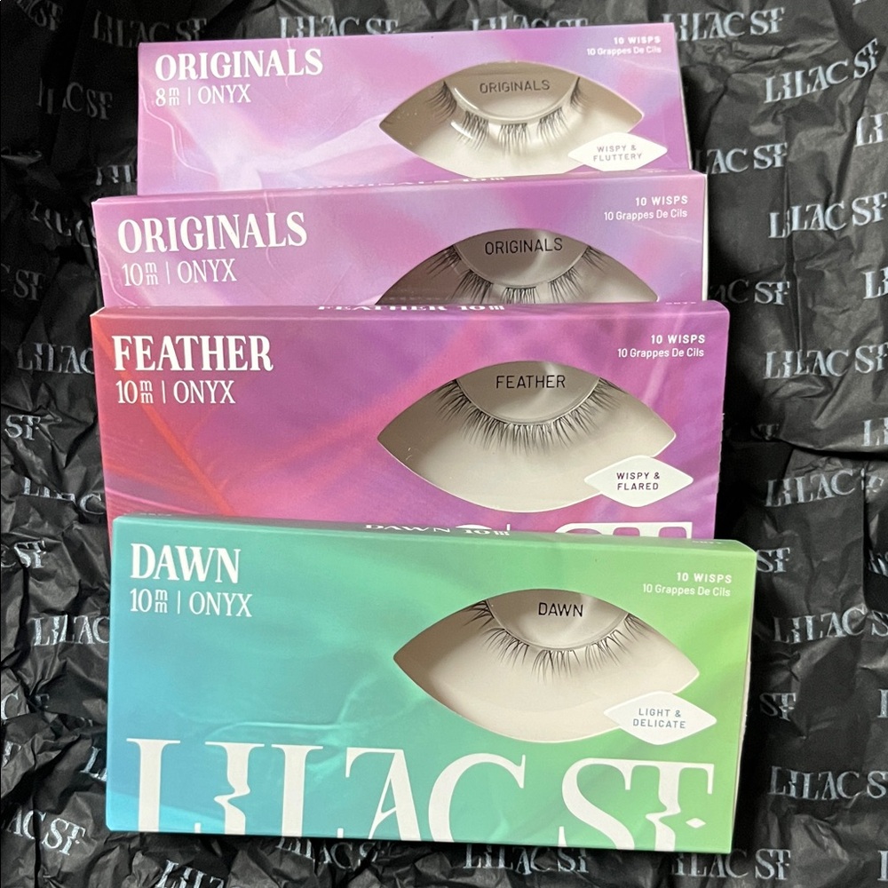 Lilac St Onyx Eyelash Extensions Sets NEVER OPENED